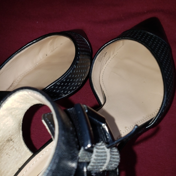 perforated leather D'Orsay heels, 14th & Union - Picture 10 of 13